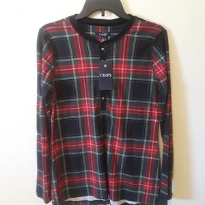 Chaps Longsleeve Plaid Shirt